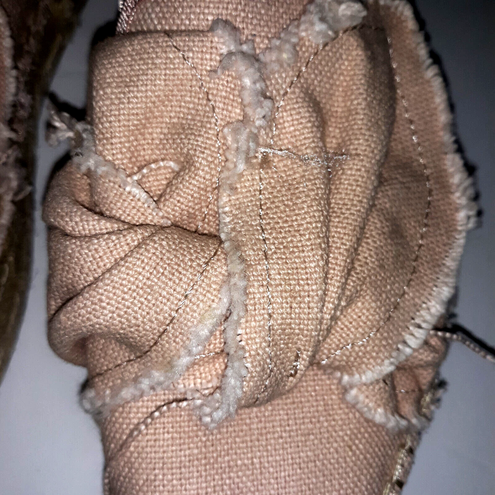 Sam Edelman Pink Canvas Espadrille Shoes Platform 1 1 4" Women Size 8 Flat Bow