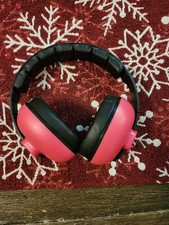 Toddler Hearing Protection Earmuffs Pink Noise Reduction Ear Defenders