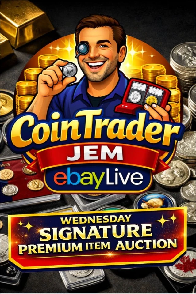Wednesday Signature Auction - Silver + Gold CHEAP - ALL $1 starts