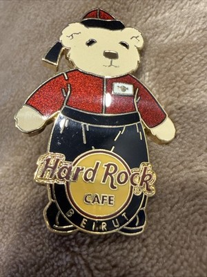 Hard Rock Cafe Beirut Herrington Traditional Bear Pin LE 300