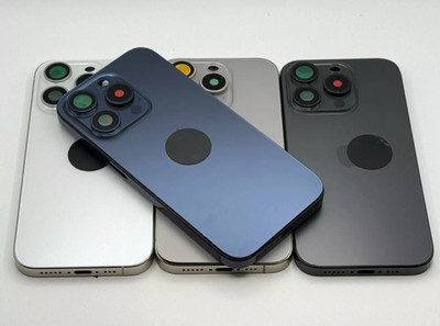 Gehäuse für Apple iPhone 15 Pro Rahmen Backcover Housing MagSafe OEM Qualität