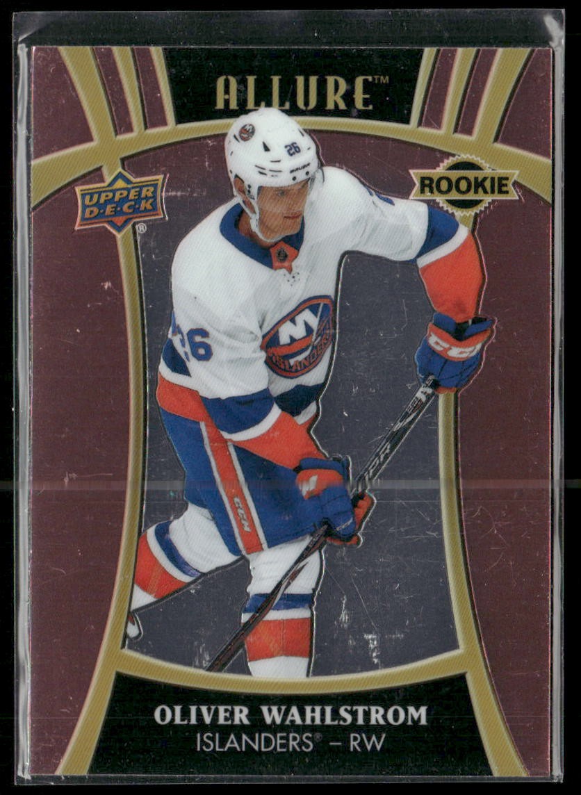 2019-20 Upper Deck Allure Oliver Wahlstrom Pink Diamond #120 New York Islanders