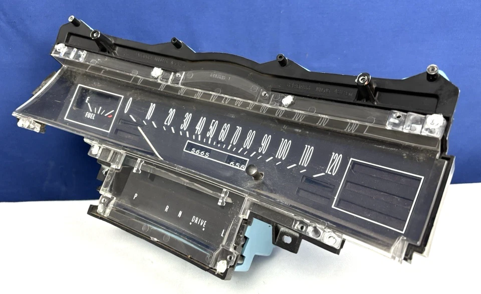 Velocímetro Cadillac Gauge Cluster 1971-73 56 k millas El Dorado 1971 1972 1973 Foto 3 de 4
