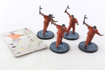 Batman: Gotham City Chronicles Spielfigur bemalt Prisoners Gang x 4