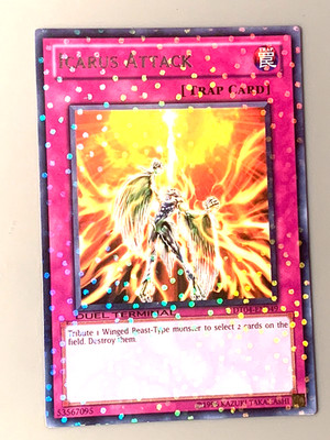 yugioh Icarus Attack DT04-EN049 Silver Rare Parallel Near Mint | eBay