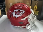 Jamaal Charles F/S Rep Kansas City Chiefs Signed Football Helmet JSA Auth.