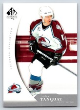 #25 Alex Tanguay, Colorado Avalanche 2005-06 SP Authentic Base