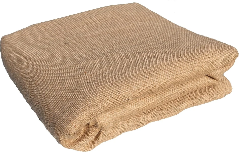 Versatile 10 oz Burlap Fabric 40 Inch x 15 Feet - Perfect for Erosion Control - Image 3 of 4