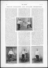1900 SPORT Fencing Anthime Spinnewyn  Willy Sulzbacher Blackburne (189)