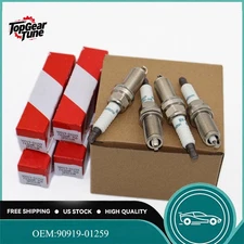 4Pcs NEW 90919-01259 Fit For 13-18 Toyota Lexus AVALON HYBRID IRIDIUM Spark Plug