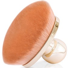 Extra Large Body Makeup Brush for Self Tanner   115mm Wide Oval Pale Gold