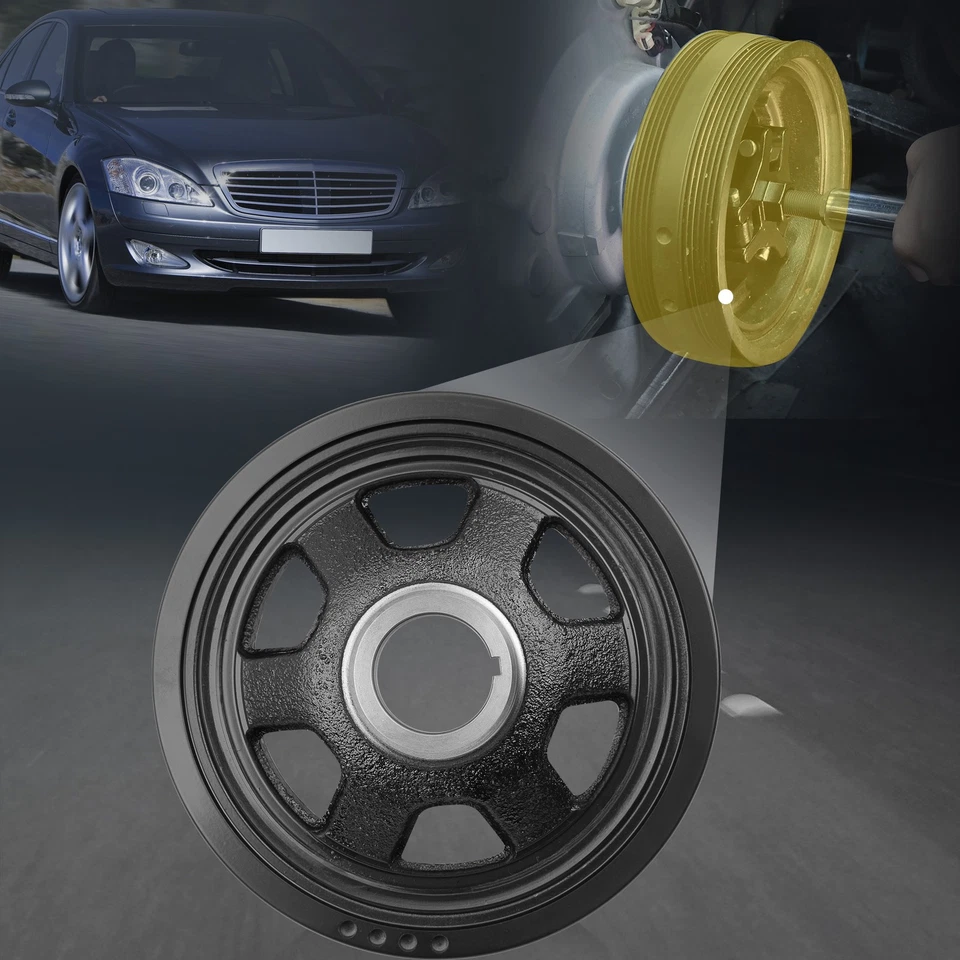 New Harmonic Balancer for Mercedes-Benz C240 C280 C43 AMG CLK320 E430 594-415 Foto 4 de 4
