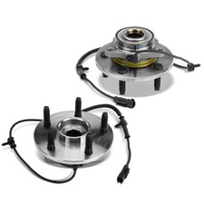 2x Conjunto de buje y cojinete de rueda delantera con ABS para Dodge Ram 1500 2009 2010 Ram