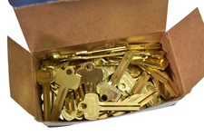 Ilco Silver 1A1G1 Best Look-Alike Key Blanks Box of 50 Nickel Silver Made USA