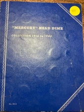 1916-1945 Mercury Dime Collection Nearly Complete Set 76 Coins (-16-D) set #8