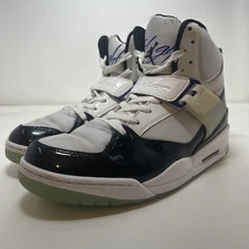 Nike Jordan Flight 45 High Sneakers Men's Size 8 White Black Concord DC2571-100