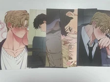 A batch of 5 postcards from artist Ma Jeong-ji, Mofun