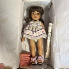 Show Stopper Porcelain Doll Wi The Stand And Papers