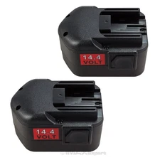 2 x 14.4v 1500mAh NiCd Battery for Milwaukee 48-11-1000 48-11-1014 48-11-1024