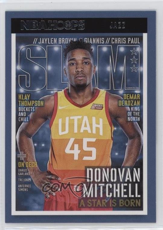 2021-22 Panini NBA Hoops Slam Donovan Mitchell #SLAM#215 04dh