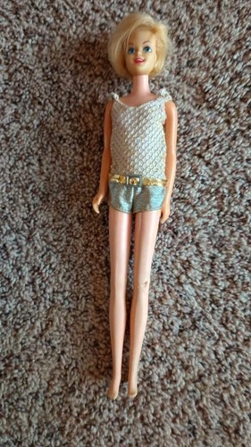 VTG MATTEL  TNT #1180 CASEY DOLL 1966 PLATINUM BLONDE HAIR
