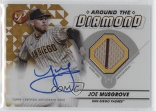 2023 Topps Pristine Gold Refractor 6/50 Joe Musgrove #ADR-JMU Auto c8a