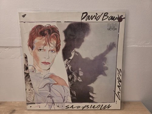 David Bowie - Scary Monsters 1980 Australia Vinyl LP Record - APL1 3647 VG+