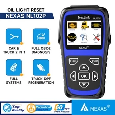 NEXAS NL102P Diesel Heavy Duty Truck OBD Scanner Diagnostic Tool DPF Regen SAS