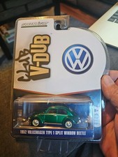 GREENLIGHT CHASE GREEN MACHINE 1952 VOLKSWAGEN TYPE SPLIT WINDOW BEETLE SEALED