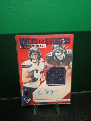 2024 Panini Rookies And Stars - Dress For Success Cade Stover Auto (MEM, RC)