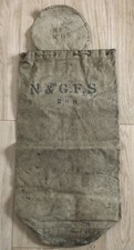 Antique vintage original MILITARY canvas Kit Bag N & G.F.S - 2SS - 1942
