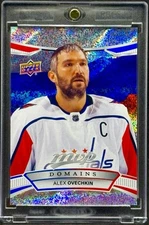 Alex Ovechkin RARE RUSSIA REFRACTOR INVESTMENT CARD SSP CAPITALS MVP MINT