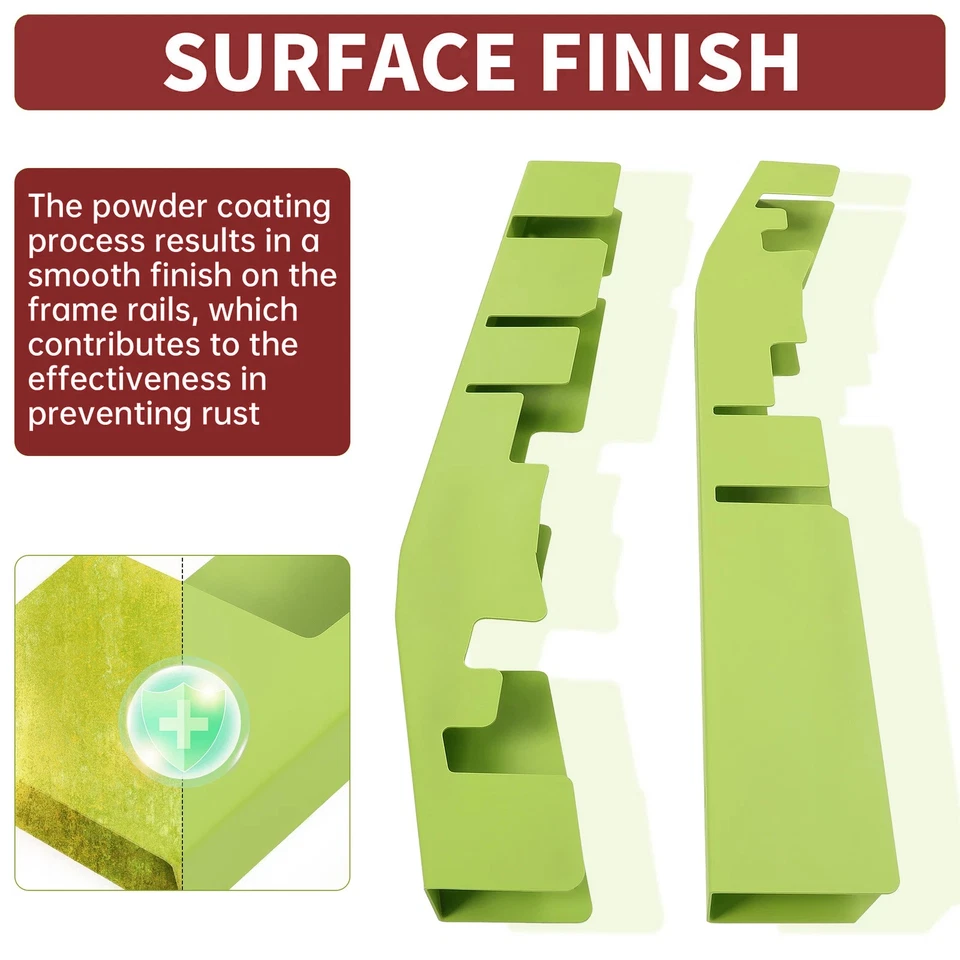 Frame Rust Repair Kit Steel LH & PH For Ford F150 Extended Cab 4WD 2004-2008 Foto 4 de 4