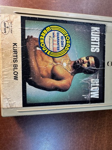Kurtis Blow 8 Track Tape TESTED New Pads & New Splice - Picture 5 of 10