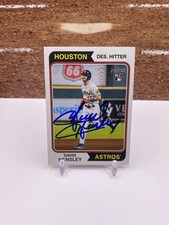 2023 Topps Heritage David Hensley SIGNED IP Auto #308 RC Astros GTP