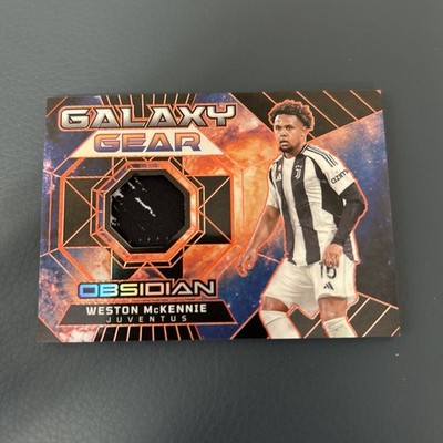 2024-25 Panini Obsidian - Galaxy Gear Weston McKennie #GG-WM 98/99