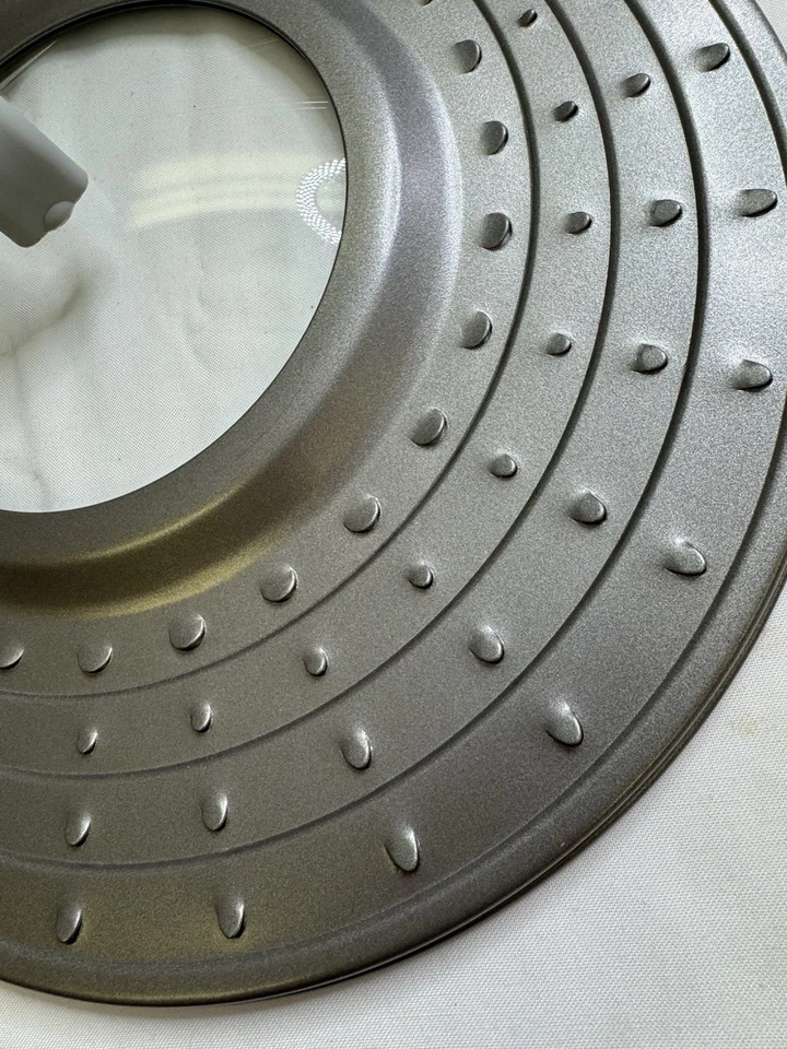 Metal Gray Splatter Screen 12” Hot Grease Cooking Screen for Frying Pan Skillet - Image 3 of 3