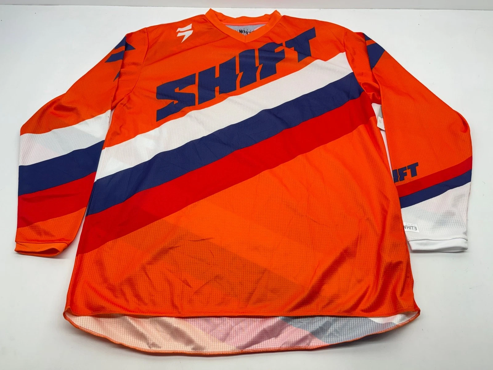 Shift Men's Jersey X Large Red White Blue XL Riding Shirt Apparel Gear Motocross