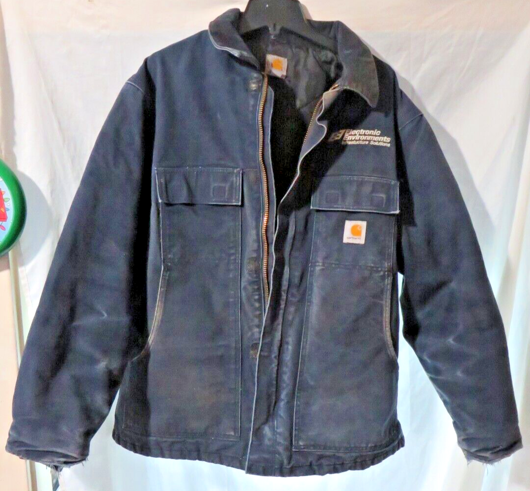 Carhartt 80s モーポーマー MENS 50 VTG Carhartt C03 Duck Arctic Quilted Lined Rancher Coat