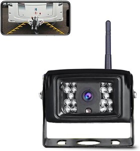 Caméra de sauvegarde sans fil, LASTBUS 2,4 Ghz WiFi Caméra de sauvegarde vision nocturne vue large
