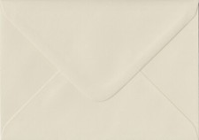 Vanilla C6 Envelope - 114 mm x 162 mm 100gsm Gummed Coloured A6 Card Envelopes