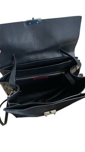 VALENTINO GARAVANI Tasche/Crossbody Reptil/Lackleder Single Handle Bag - Bild 14 von 23