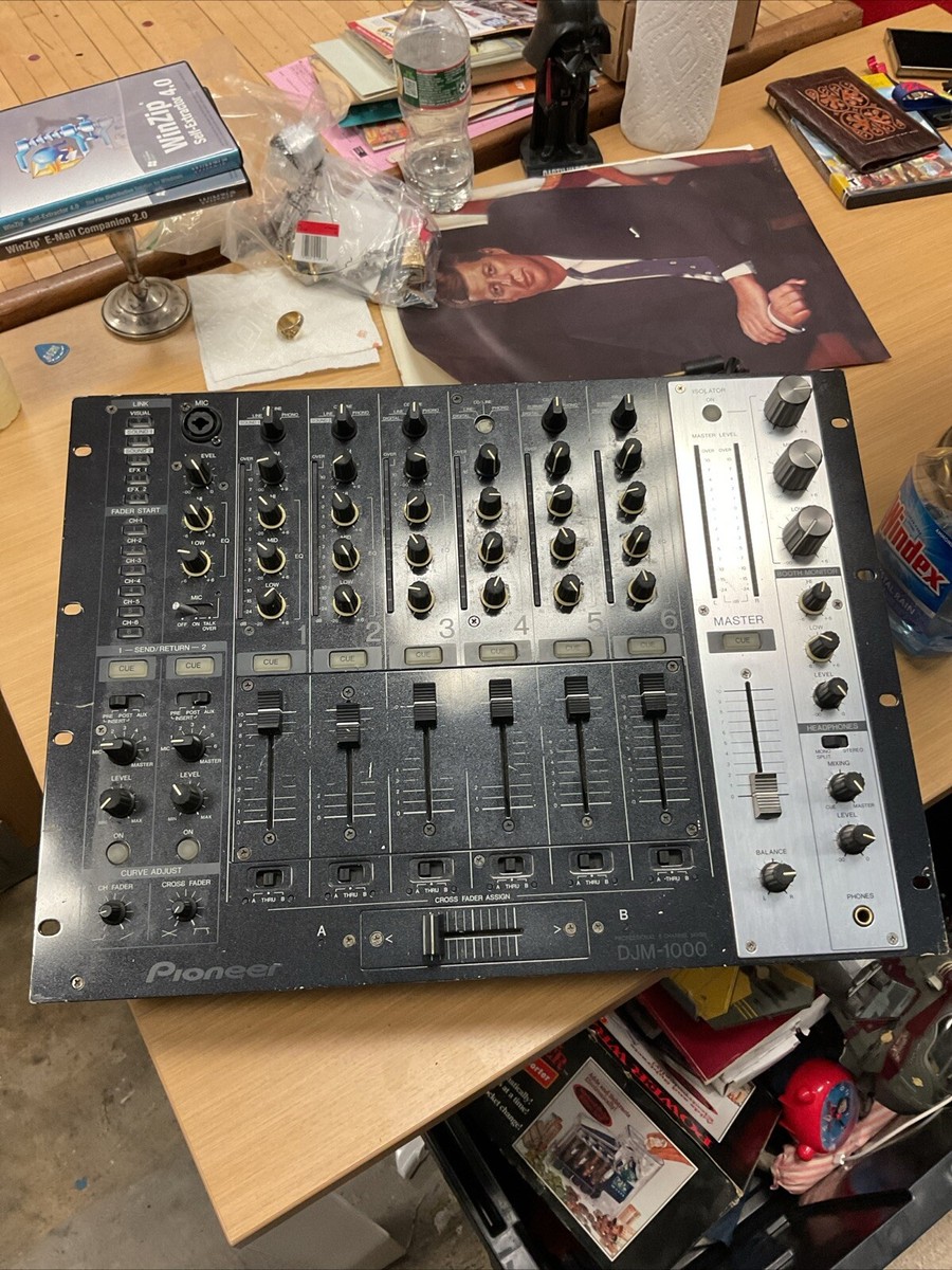 【希少】Pioneer DJM-1000 DJミキサー パイオニア DJM-1000 (archived) 6-channel installation grade digital