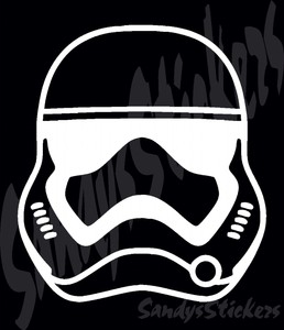 stormtrooper helmet decal