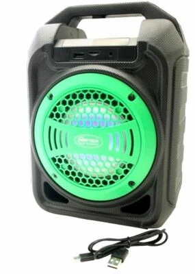 HÖFFTECH GERMANY HÖFFTECH Bluetooth Lautsprecher mit FM Radio SD-Karten-Slot USB