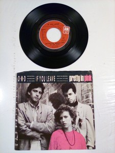 OMD If You Leave / La Femme Accident 45 86 Pic Sleeve Pretty in Pink