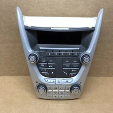 2010-2011 Equinox Climate Control Radio Panel w/o HeatedSeat Info Display Screen
