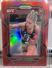 LUANA PINHEIRO 2023 Panini UFC Prizm RED ROOKIE 031/199