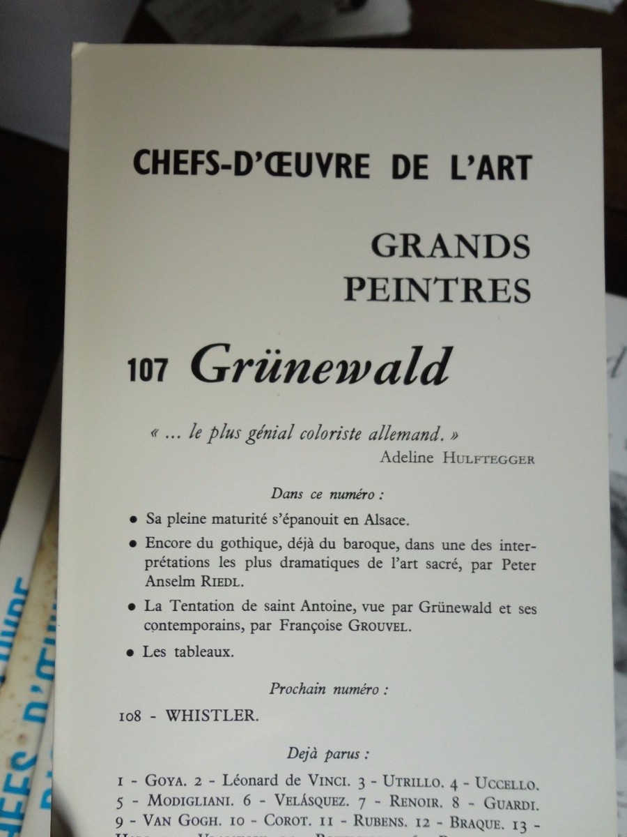 art book grands peintres chef-d'oeuvre de l'art Grunewald 107