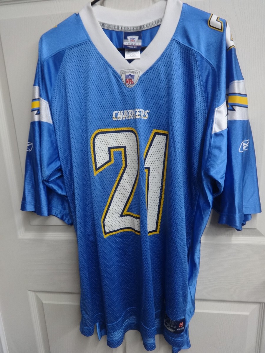 reebok社製　NFL Los Angeles CHARGERS ジャージ Vintage Reebok NFL LA Chargers L. Tomlinson # 21 Men XL